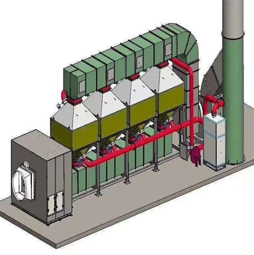 孟村铸造厂4万风量rco催化燃烧设备一体机检修维护方便-天助网